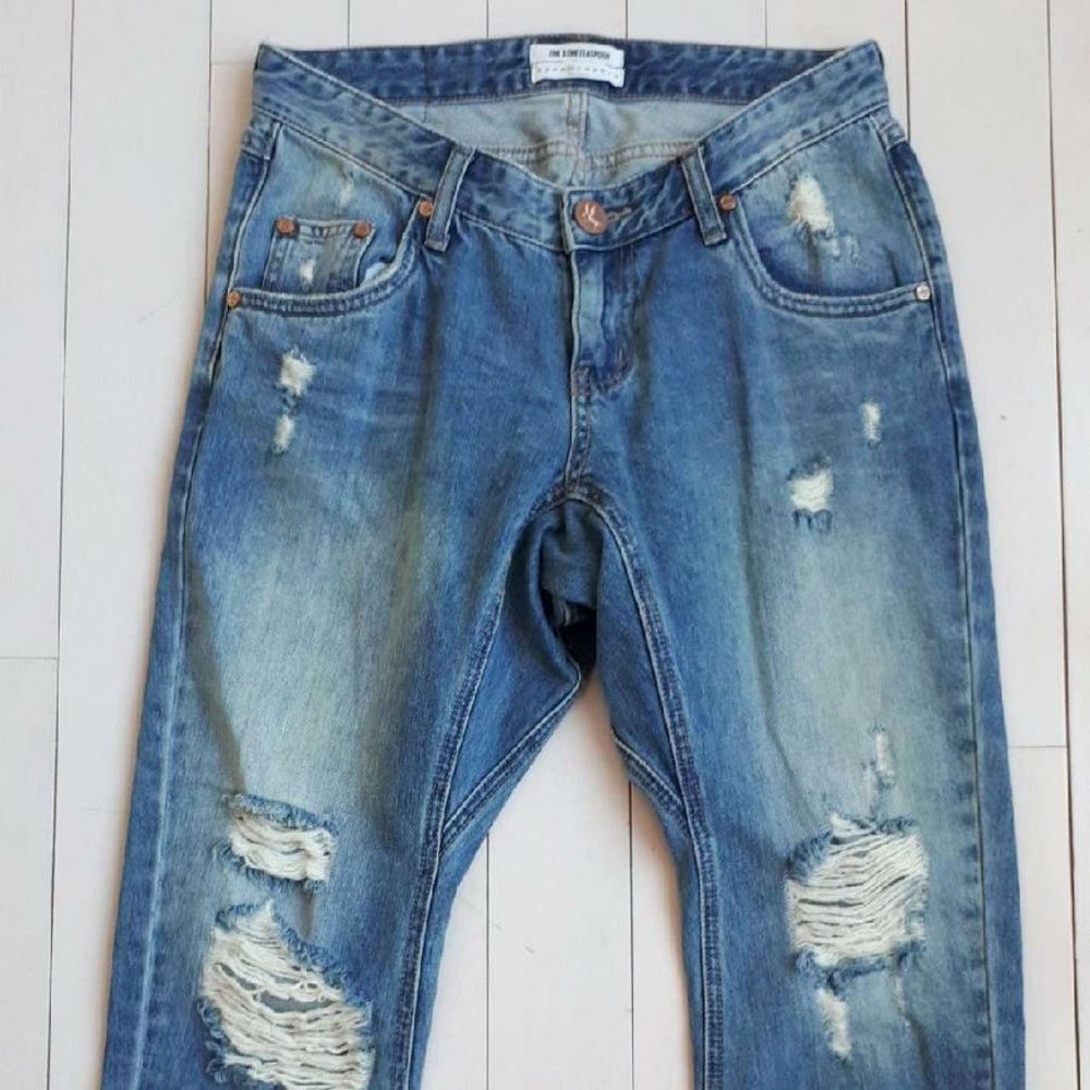 One Teaspoon LONELY BOYS Rigid Tapered Leg Jeans